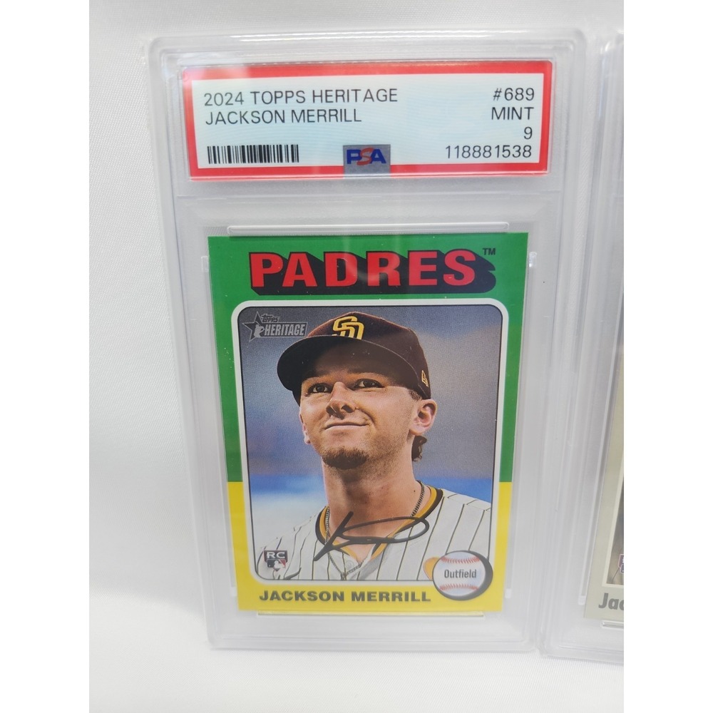 Jacksom Merrill Rookie Cards - Picture 2 of 4